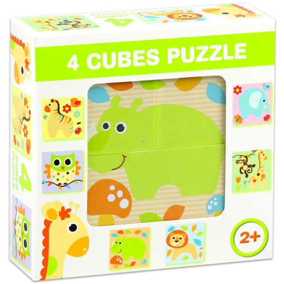 Dohány Mesekocka mix 4 darabos - Vadállatok