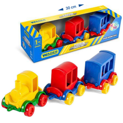 Kid Cars Vonatok 3 db-os szett – Wader