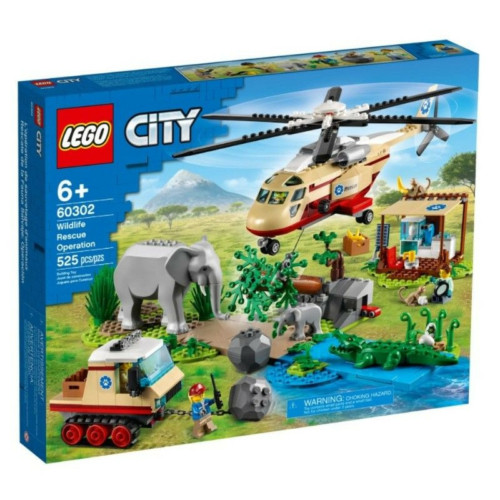 LEGO City 60302 - Wildlife Vadvilági mentési művelet