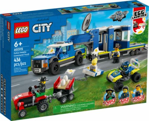 LEGO City 60315 - Rendőrségi mobil parancsnoki kamion
