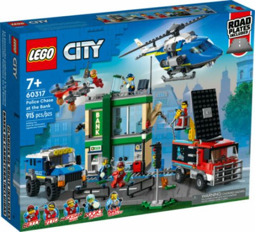 LEGO City 60317 - Rendőrségi üldözés a banknál