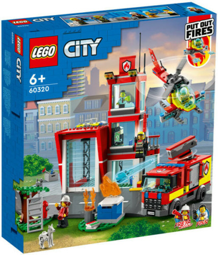 LEGO City 60320 - Tűzoltóállomás