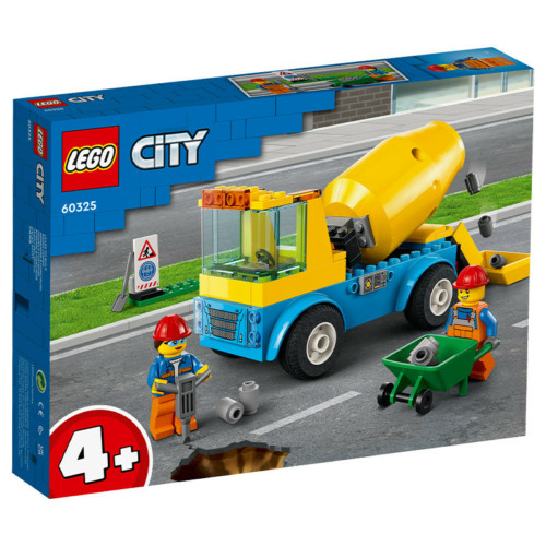 LEGO City 60325 - Betonkeverő teherautó
