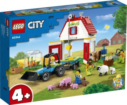 LEGO City 60346 - Pajta és háziállatok