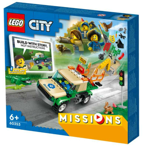 LEGO City 60353 - Vadállat mentő küldetések