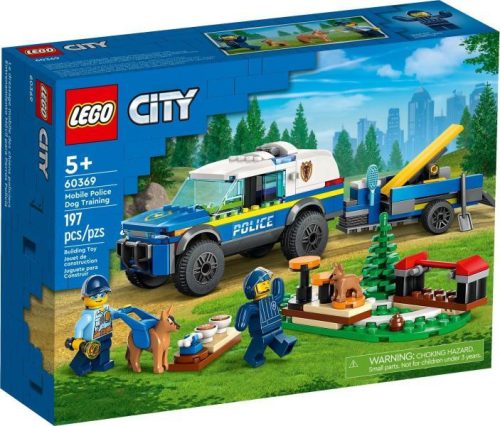 LEGO City 60369 - Rendőrkutya-kiképzés
