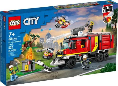 LEGO City 60374 - Tűzvédelmi teherautó