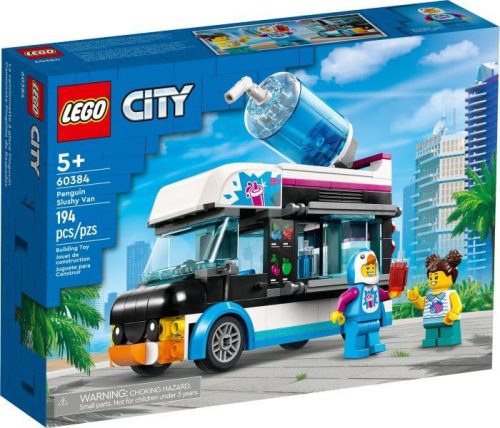 LEGO City 60384 - Pingvines jégkása árus autó
