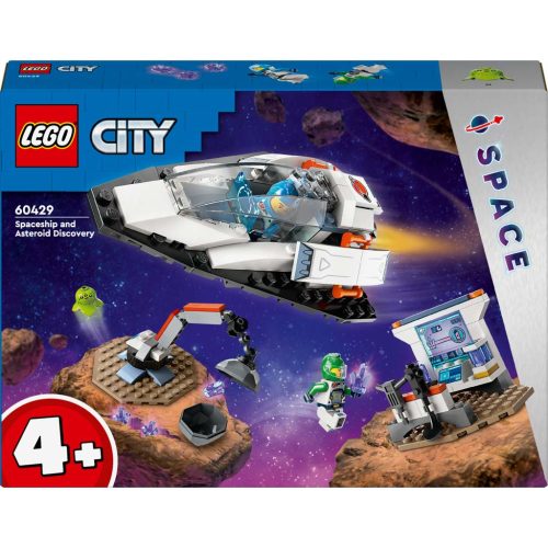 LEGO City 60429 - Űrhajó és aszteroidák felfedezése