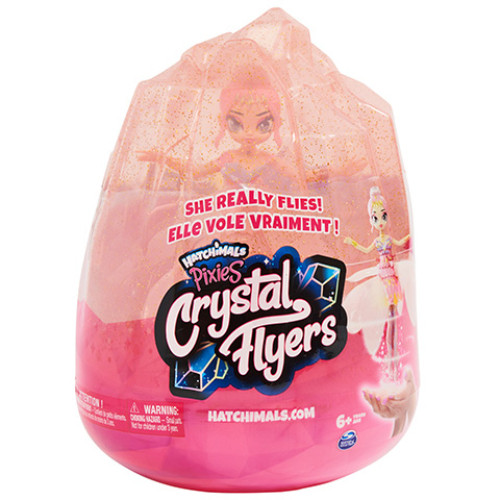 Hatchimals: Repülő kristály Pixies - rózsaszin