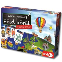  Játékos utazás a Föld körül gyermekeknek oktató játék - Noris