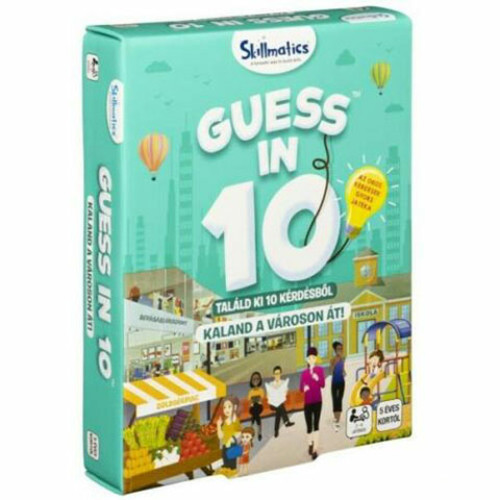 Guees in 10 - Találd ki 10 kérdésből, városon át oktató játék