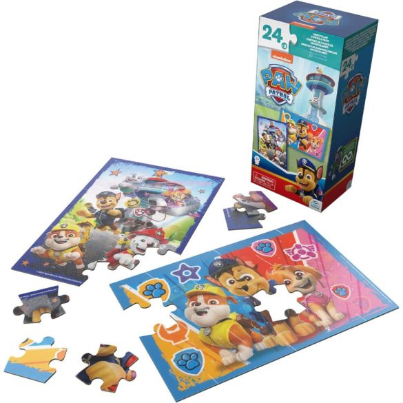 Mancs Őrjárat: Lentikuláris puzzle 2x24db-os