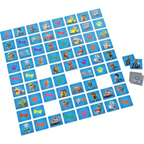 Mancs Őrjárat: 72db-os memóriajáték fém kofferben