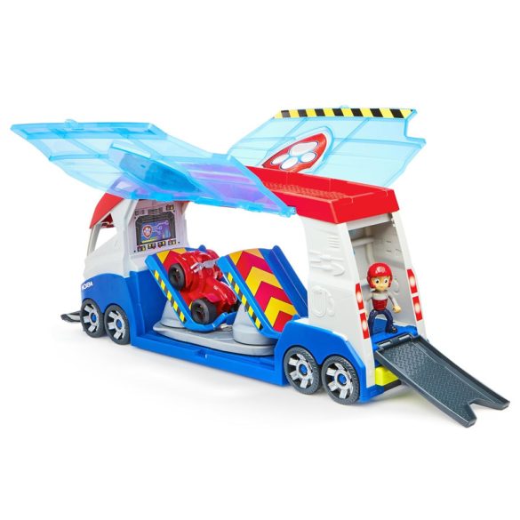 Mancs Őrjárat: Bevetési csapatszállító kamion hanggal Ryder figurával és járgányával - Spin Master