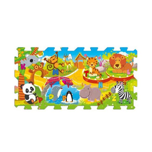 Állatkerti móka szivacs puzzle – Trefl