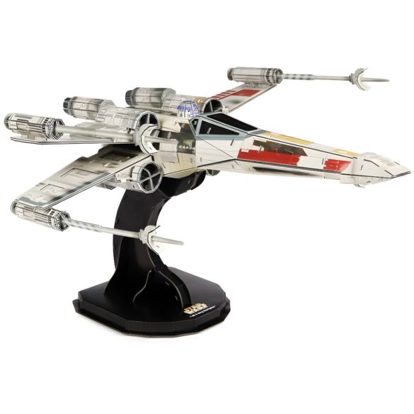 Star Wars: T-65 X-wing Starfighter űrhajó 4D 160db-os puzzle