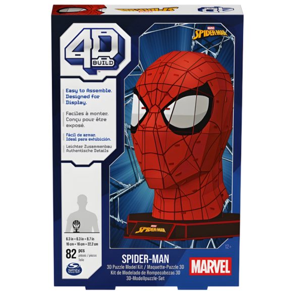 Marvel: Pókember maszk 4D puzzle 82db-os