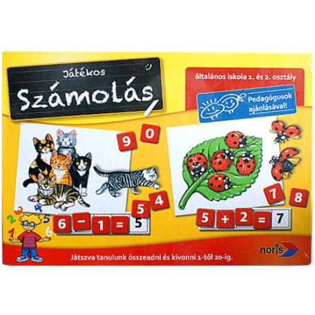 Noris Játékos számolás oktató társasjáték