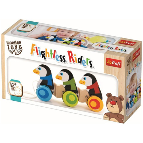 Guruló pingvinek fa játék – Trefl