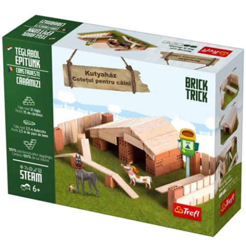 Brick Trick Téglából építünk: Kutyaház építőjáték – Trefl