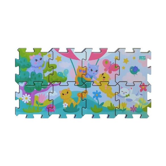 Csintalan cicák szivacs puzzle - Trefl