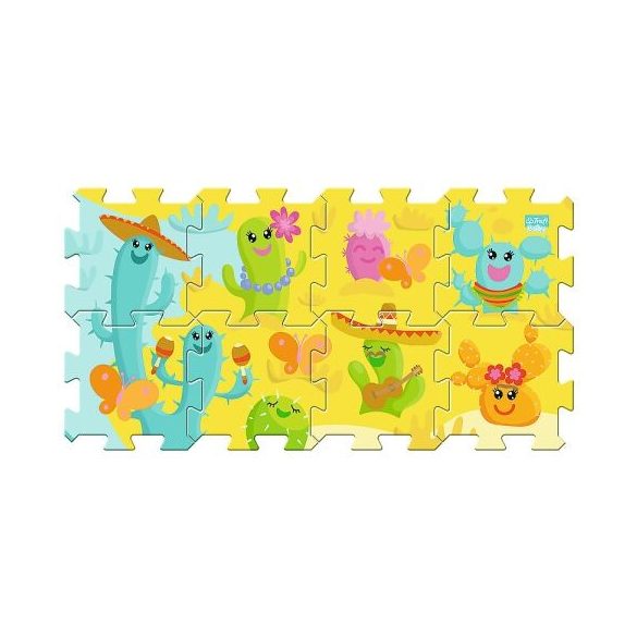 Daloló kaktuszok szivacs puzzle - Trefl