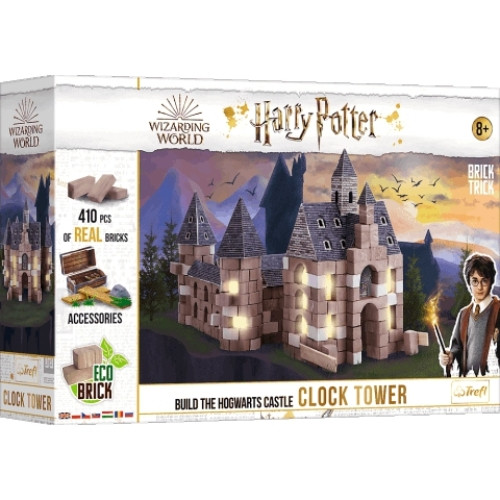 Brick Trick - Harry Potter: Óratorony tégla építőszett 410 db-os - Trefl
