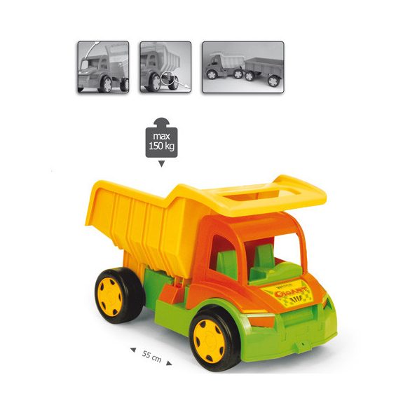 Óriás Dömper 150 kg-os teherbírással – Wader