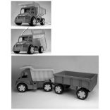 Óriás Dömper 150 kg-os teherbírással – Wader