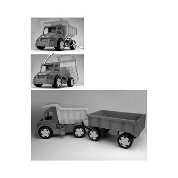 Óriás Dömper 150 kg-os teherbírással – Wader