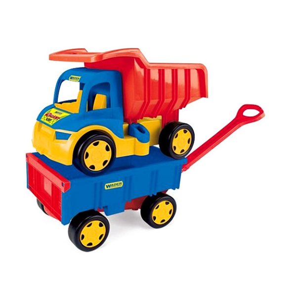 Óriás dömper kézikocsival – Wader