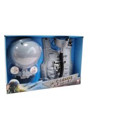 Pilóta sisak, mellény, oxigénmaszk