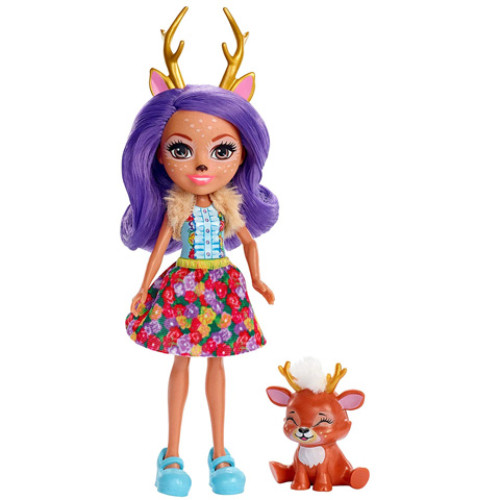 Mattel Enchantimals Danessa őz baba és Sprint figura