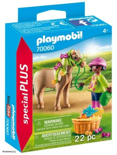 Playmobil 70060 - Kislány pónival
