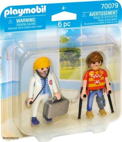 Playmobil 70079 - Orvos és beteg
