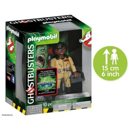 Playmobil 70171 - Ghostbusters W. Zeddemore figura15cm
