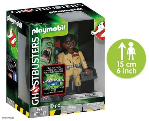 Playmobil 70171 - Ghostbusters W. Zeddemore figura15cm
