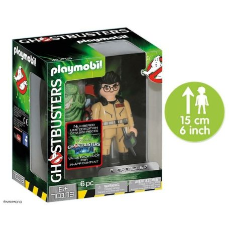 Playmobil 70173 - Ghostbusters - E. Spengler  figura 15cm