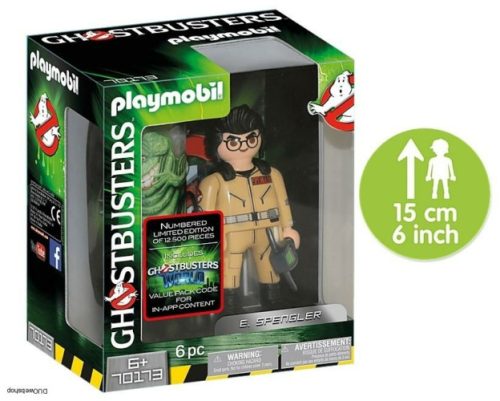 Playmobil 70173 - Ghostbusters - E. Spengler  figura 15cm