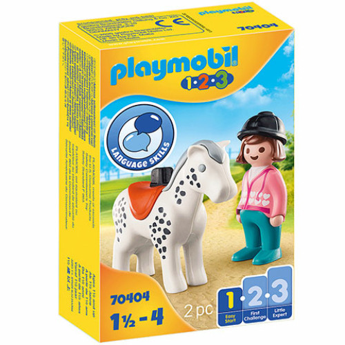 Playmobil 70404 - 1.2. 3. Lovas lóval