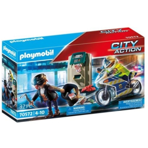 Playmobil 70572 - Motoros rendőr bevetésen