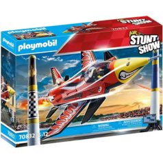   Playmobil 70832 - Air Stuntshow - "Sas" sugárhajtású repülő felhúzható motorral