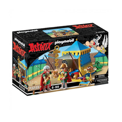 Playmobil 71015 - Asterix és Obelix - Római tábornokok sátra