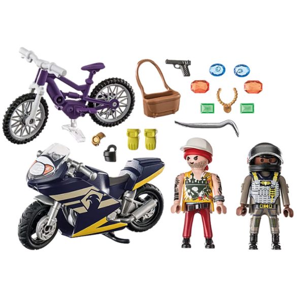 Playmobil 71255 Mortoros rendőr és ékszertolvaj