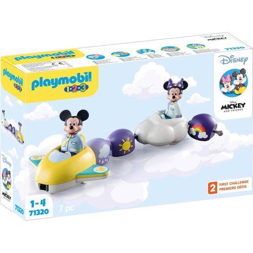Playmobil 71320 - 1.2.3. Disney: Mickey & Minnie felhőrepülővel - kockabolygo