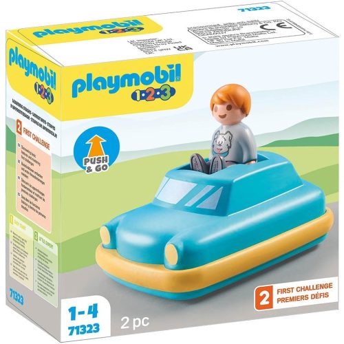 Playmobil 71323 - 1.2 3 Lendkerekes autó