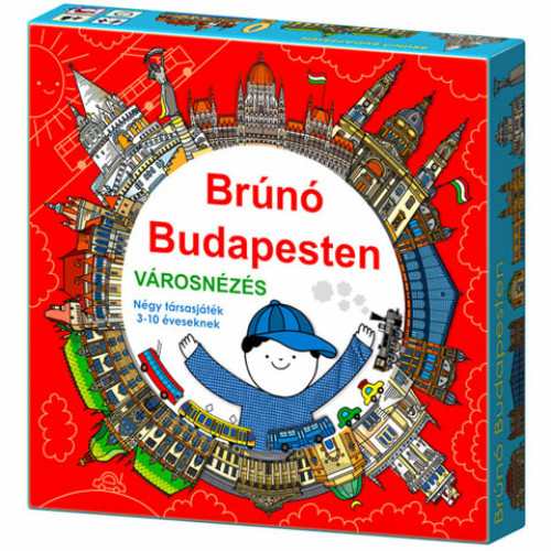 Brúnó Budapesten Társasjáték