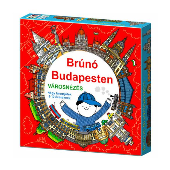 Brúnó Budapesten Társasjáték