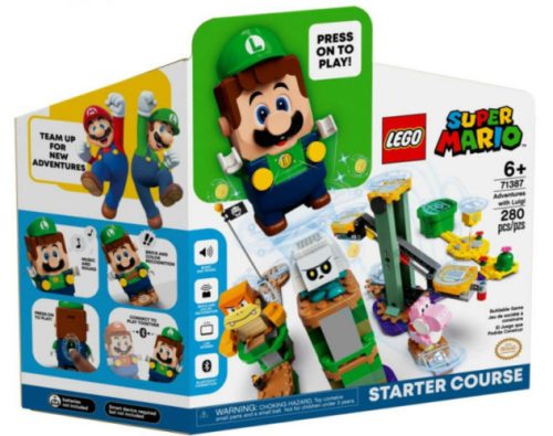 LEGO Super Mario 71387 - Luigi kalandjai kezdőpálya